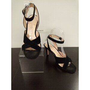 Sole Society Black Cassidea Kitten Heels Size 6M
